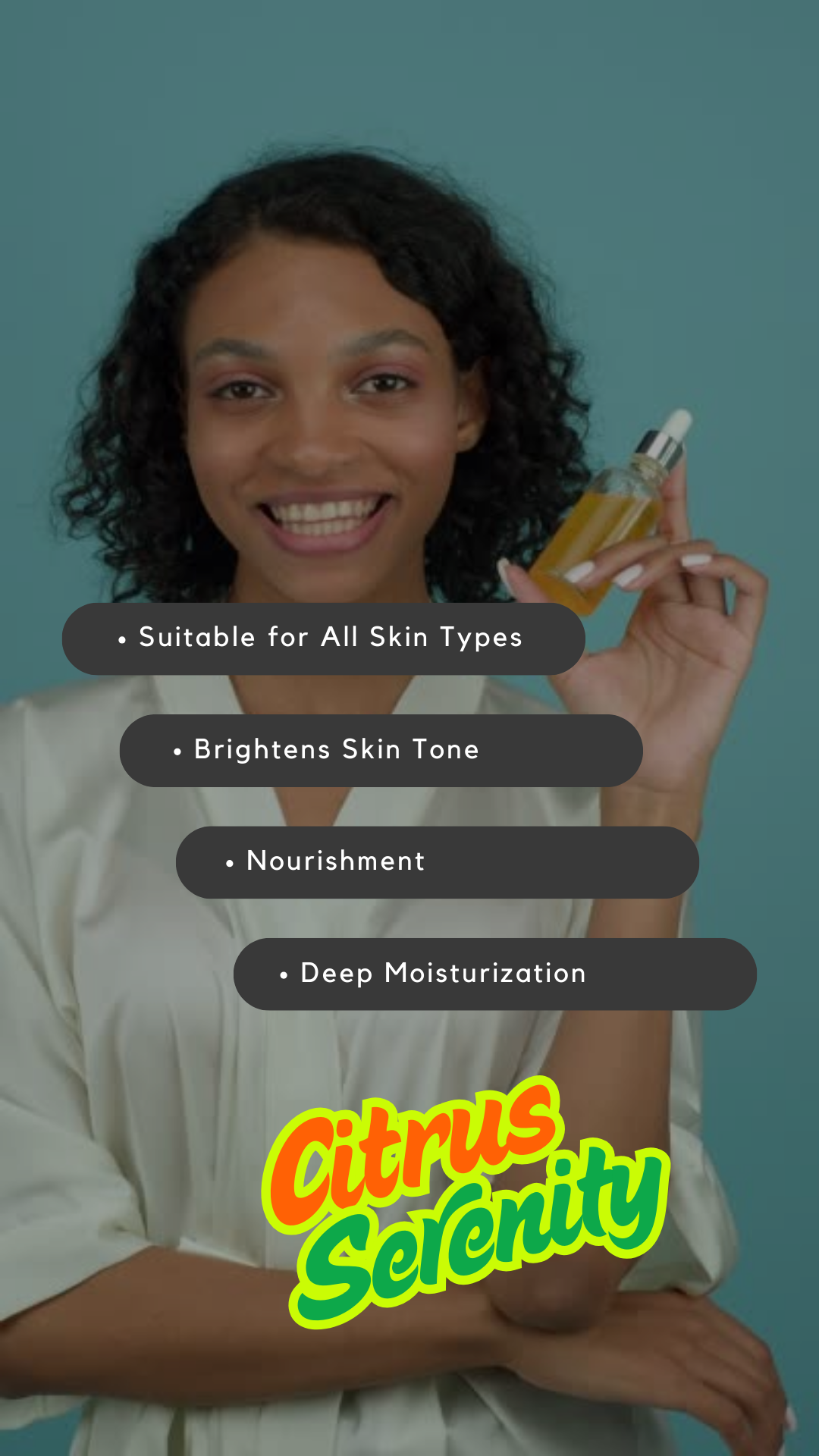 Citrus Serenity 100% Organic Body Oil- FREE* (Just Pay Shipping!) 5 ml Promo Size