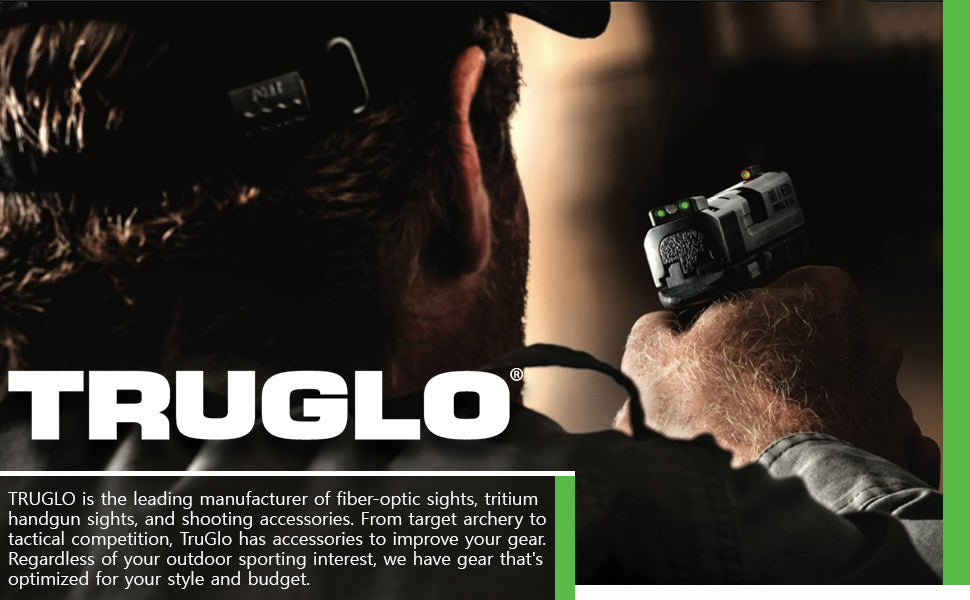 TRUGLO TFX Pro — TFX™ Pro Tritium + Fiber-Optic Handgun Sights (Marked: CZ 75 Series) — New, Sealed Retail Pack tmot.store