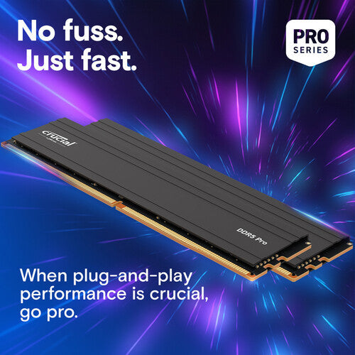  Crucial Pro 32 GB DDR5-5600 MHz CL46 UDIMM (Desktop Memory) – Open Box / As-Is tmot.store