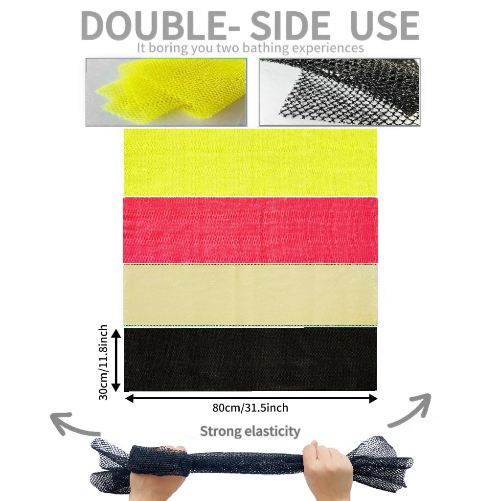 4 Piece African Net Sponge
