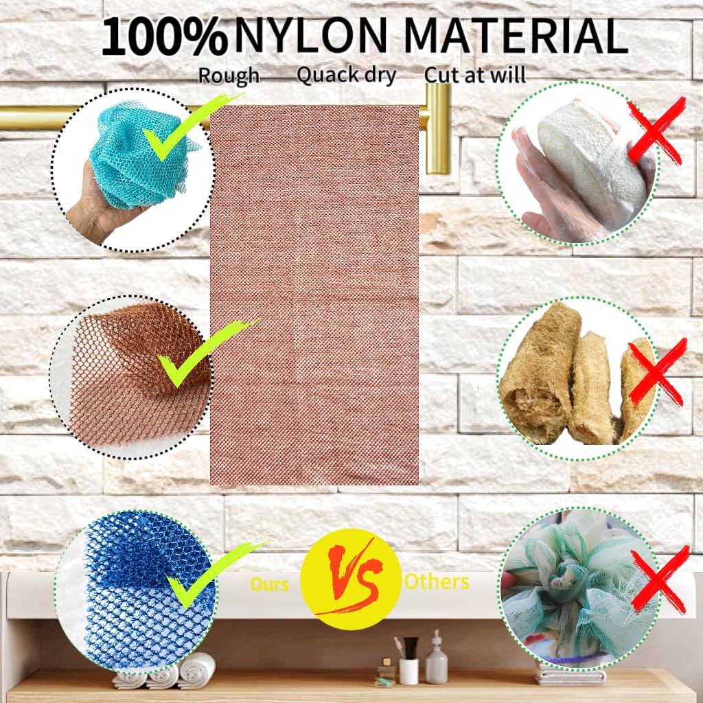 4 Piece African Net Sponge