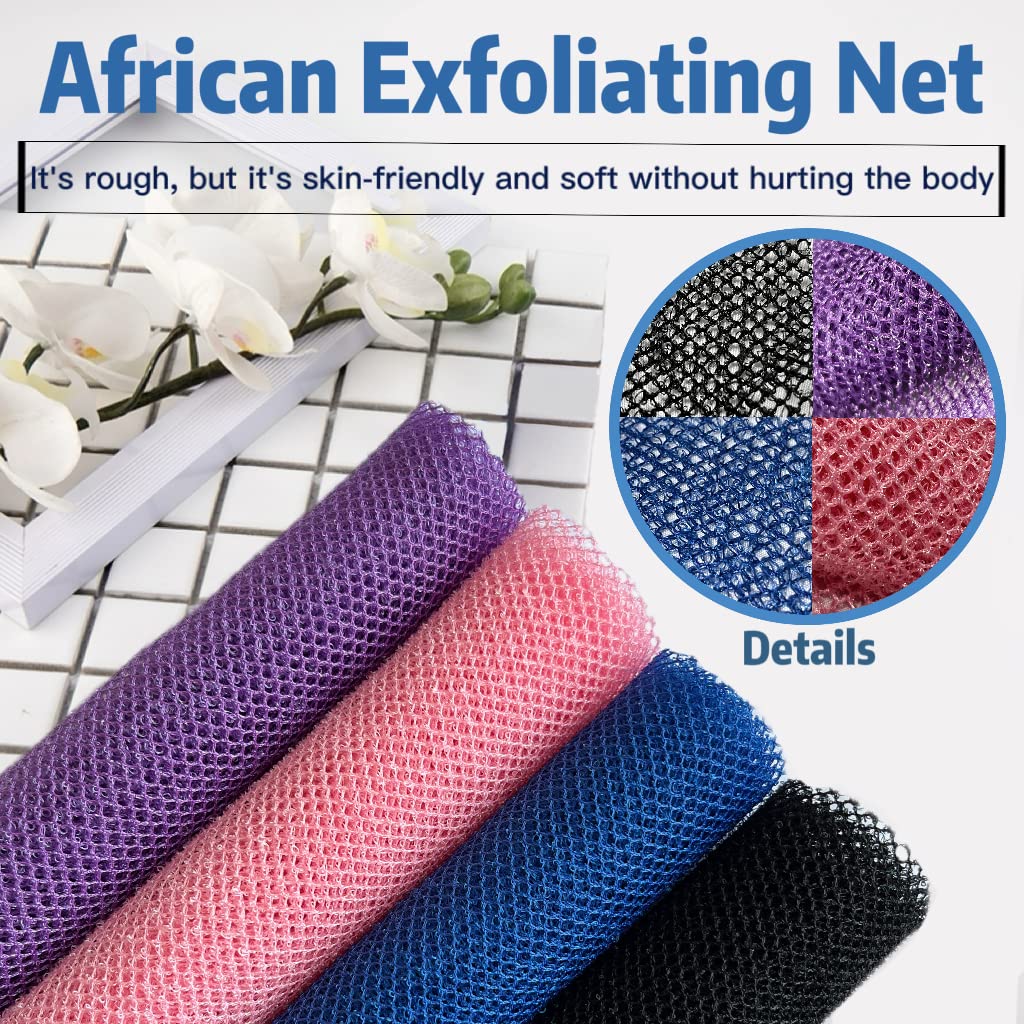 4 Piece African Net Sponge