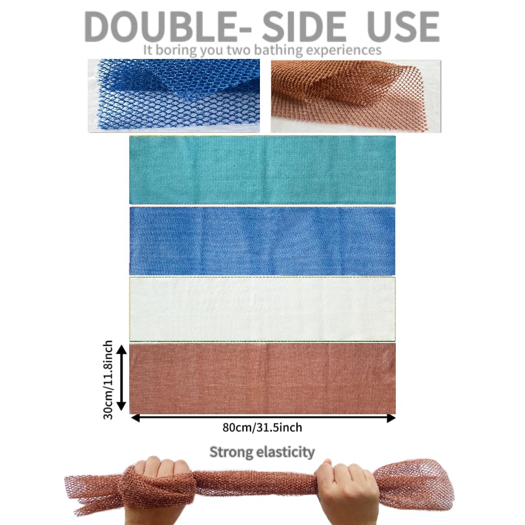 4 Piece African Net Sponge