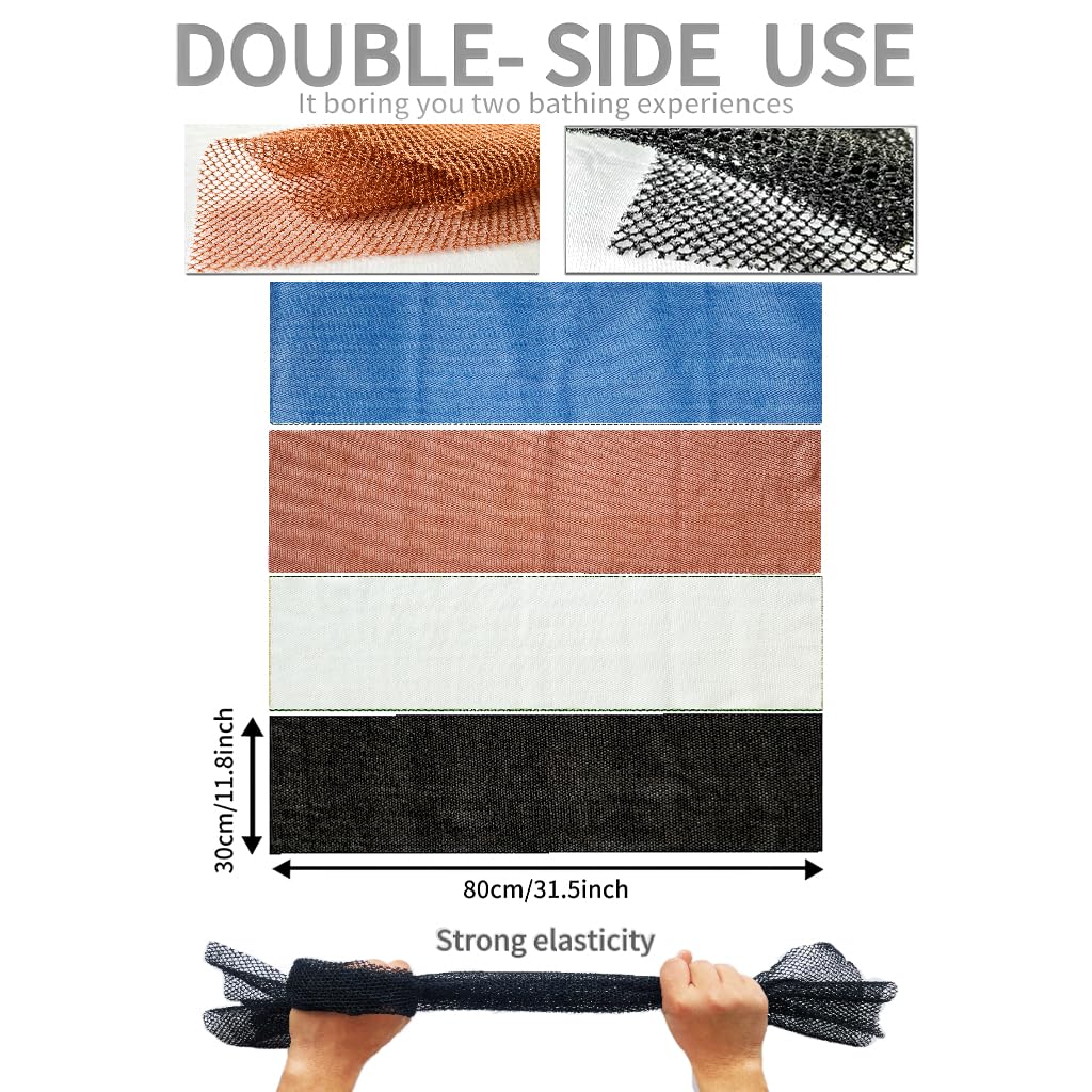 4 Piece African Net Sponge