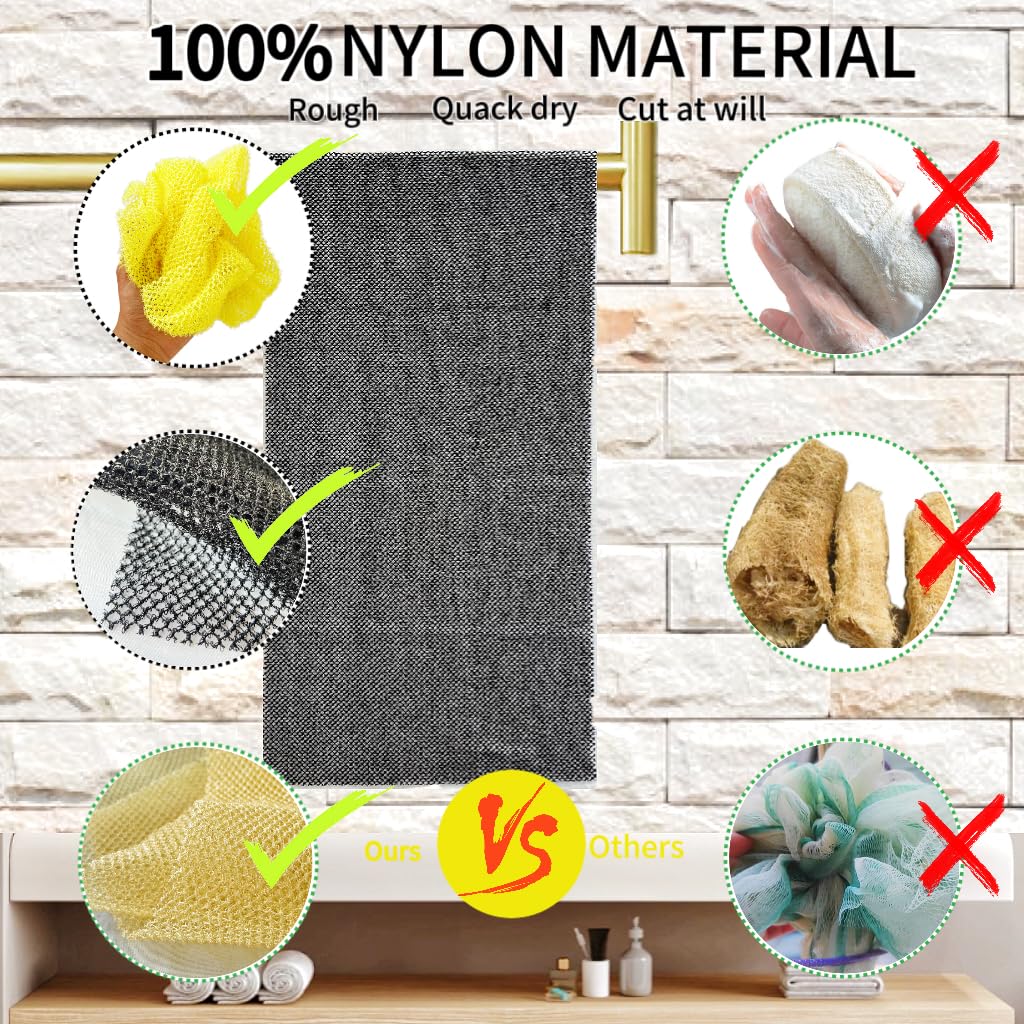 4 Piece African Net Sponge