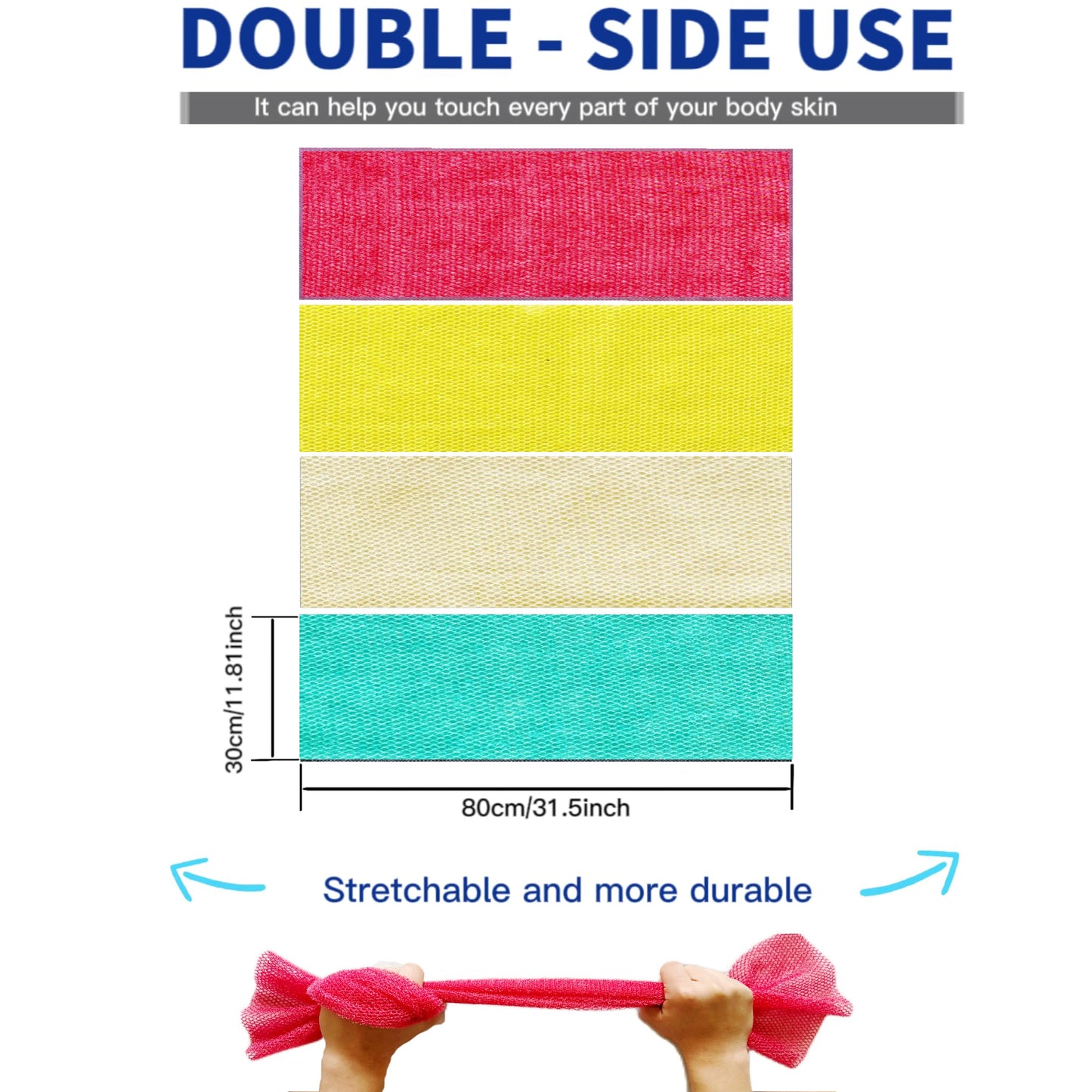 4 Piece African Net Sponge