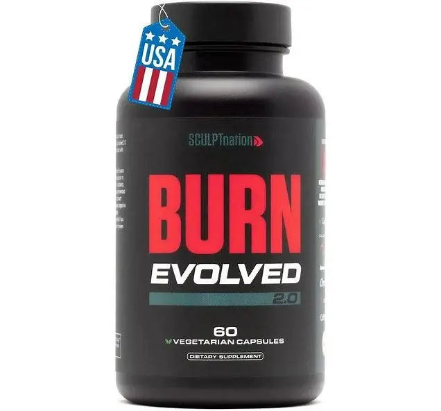 Suplemento dietético de éxito en cápsulas vegetarianas SCULPTnation BURN EVOLVED