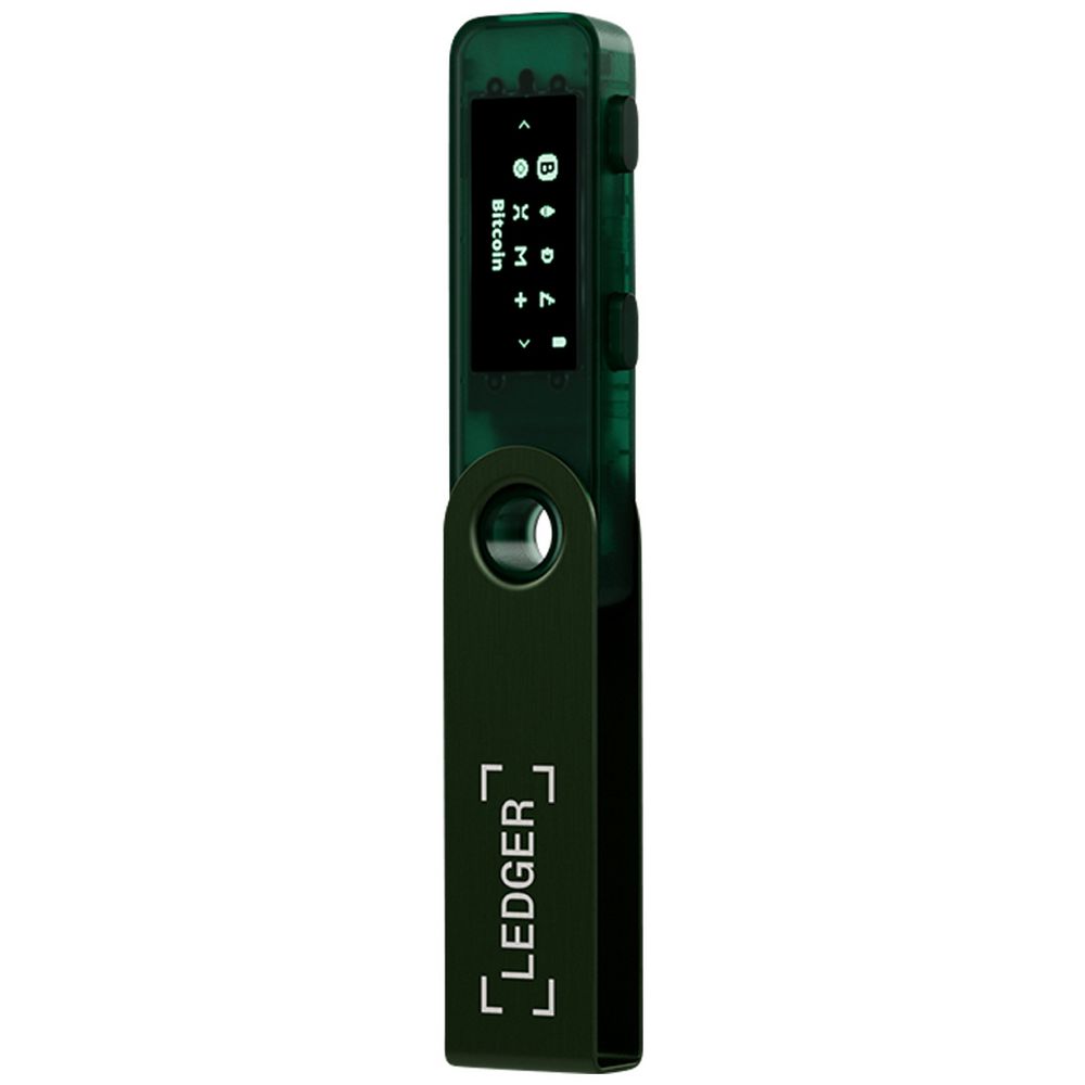Ledger Nano X – Emerald Green Limited Edition Crypto Wallet (Open Box / Never Activated) tmot.store