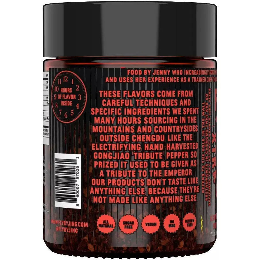 Fly By Jing Chil Crisp extra picante de Sichuan