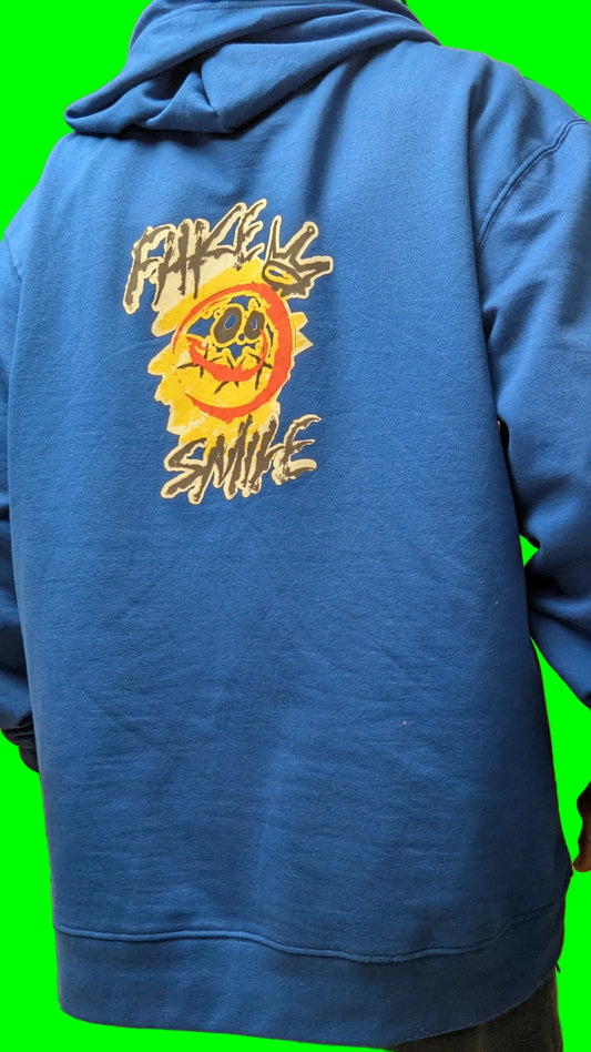 Fake Smile Hoodie - Organic Hu$tle tmot.store