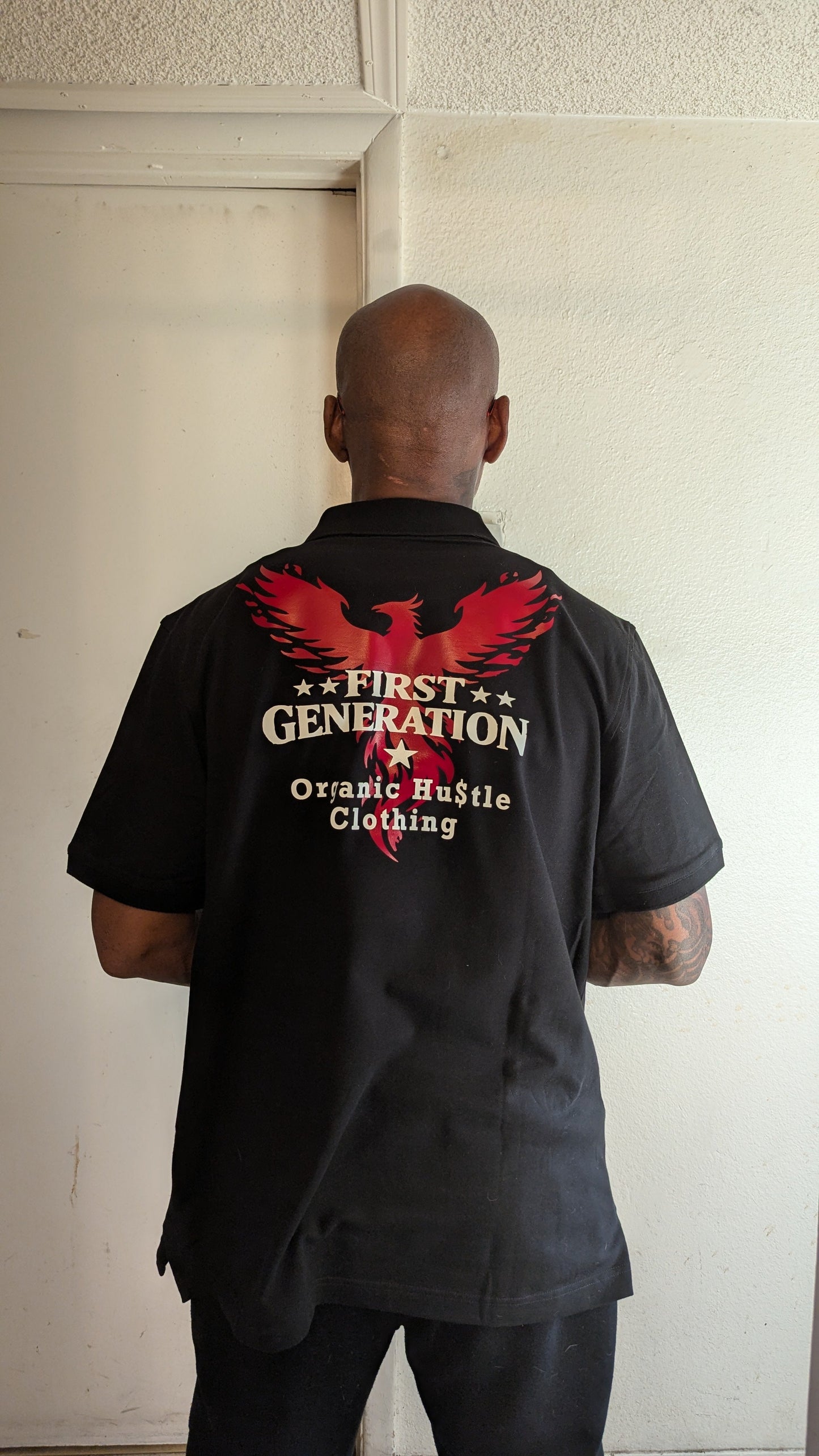 First Generation™ Organic Hu$tle Polo Shirt tmot.store