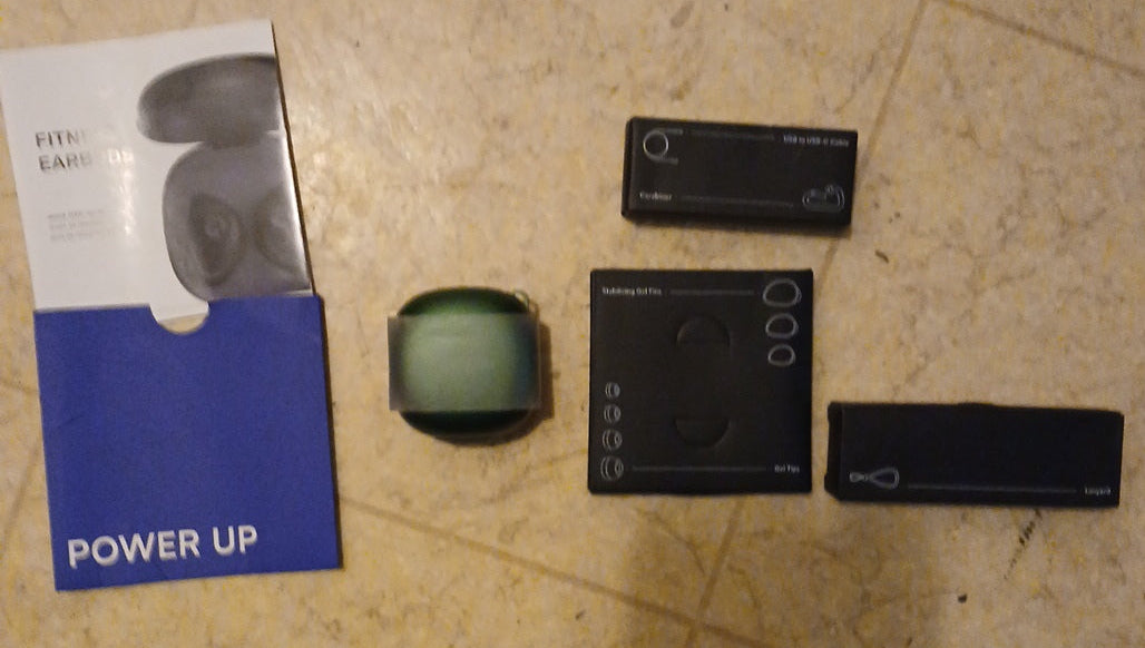 Emerald Green Raycon Fitness Wireless Earbuds — Factory-Sealed Charging Case | Complete Set w/ Accessories | No Retail Box tmot.store