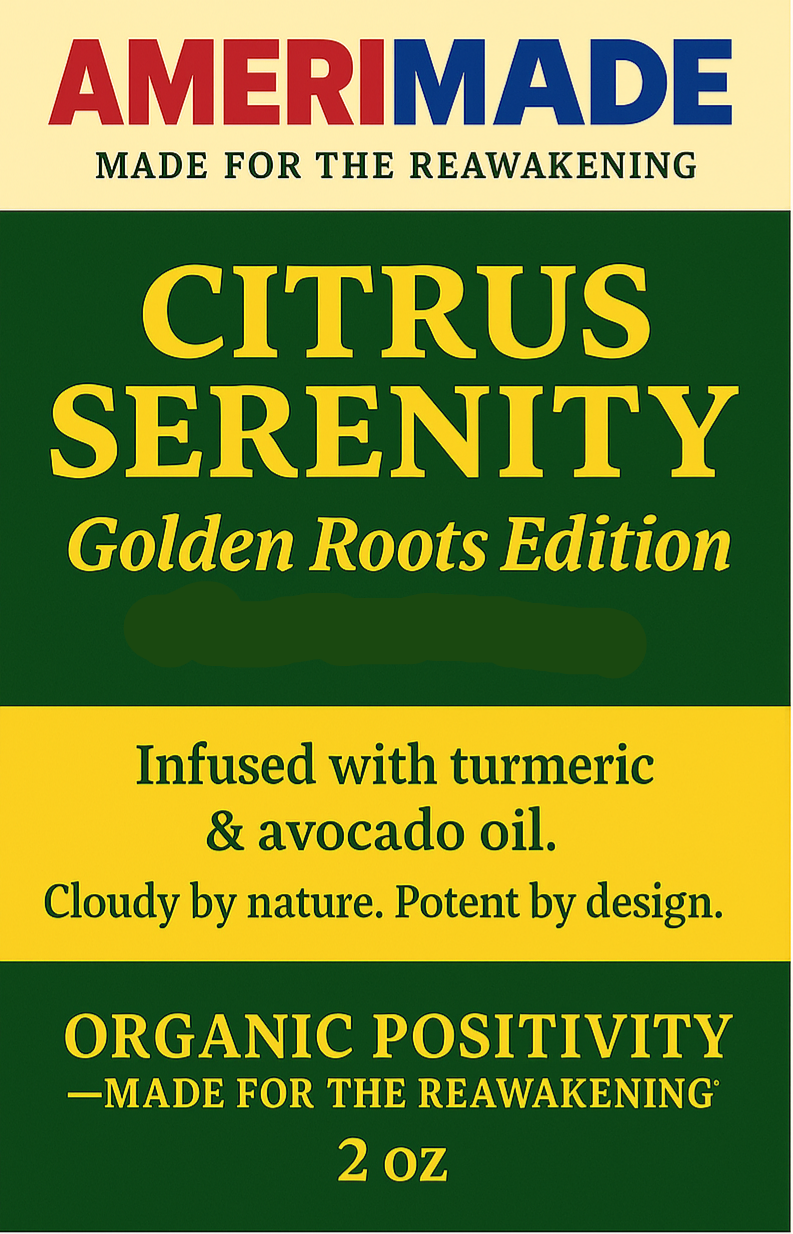 Citrus Serenity 100% Organic Body Oil- 2oz