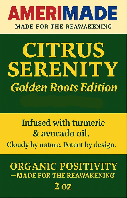 Citrus Serenity 100% Organic Body Oil- 2oz tmot.store