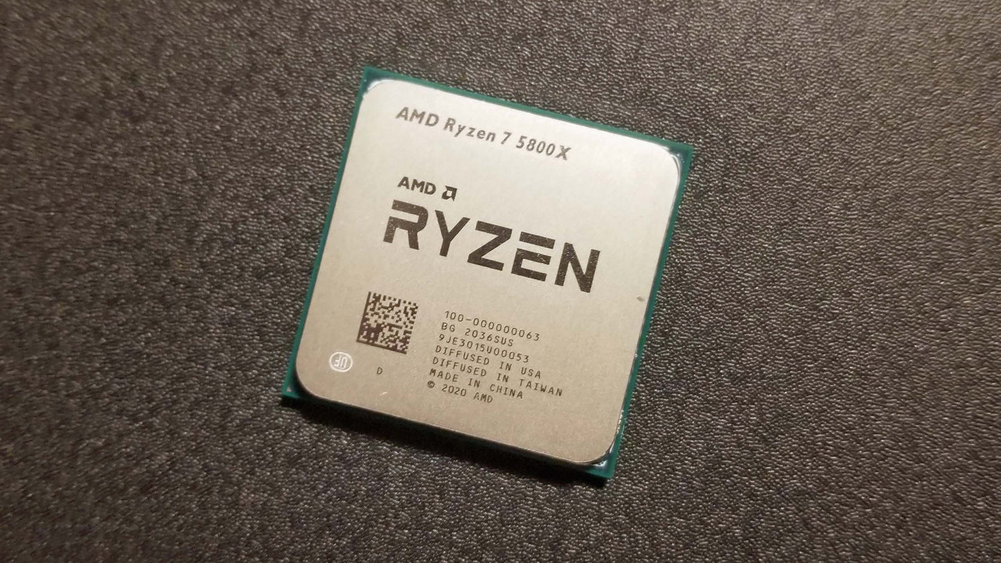 AMD Ryzen 7 5800X 8-core, 16-thread unlocked desktop processor tmot.store