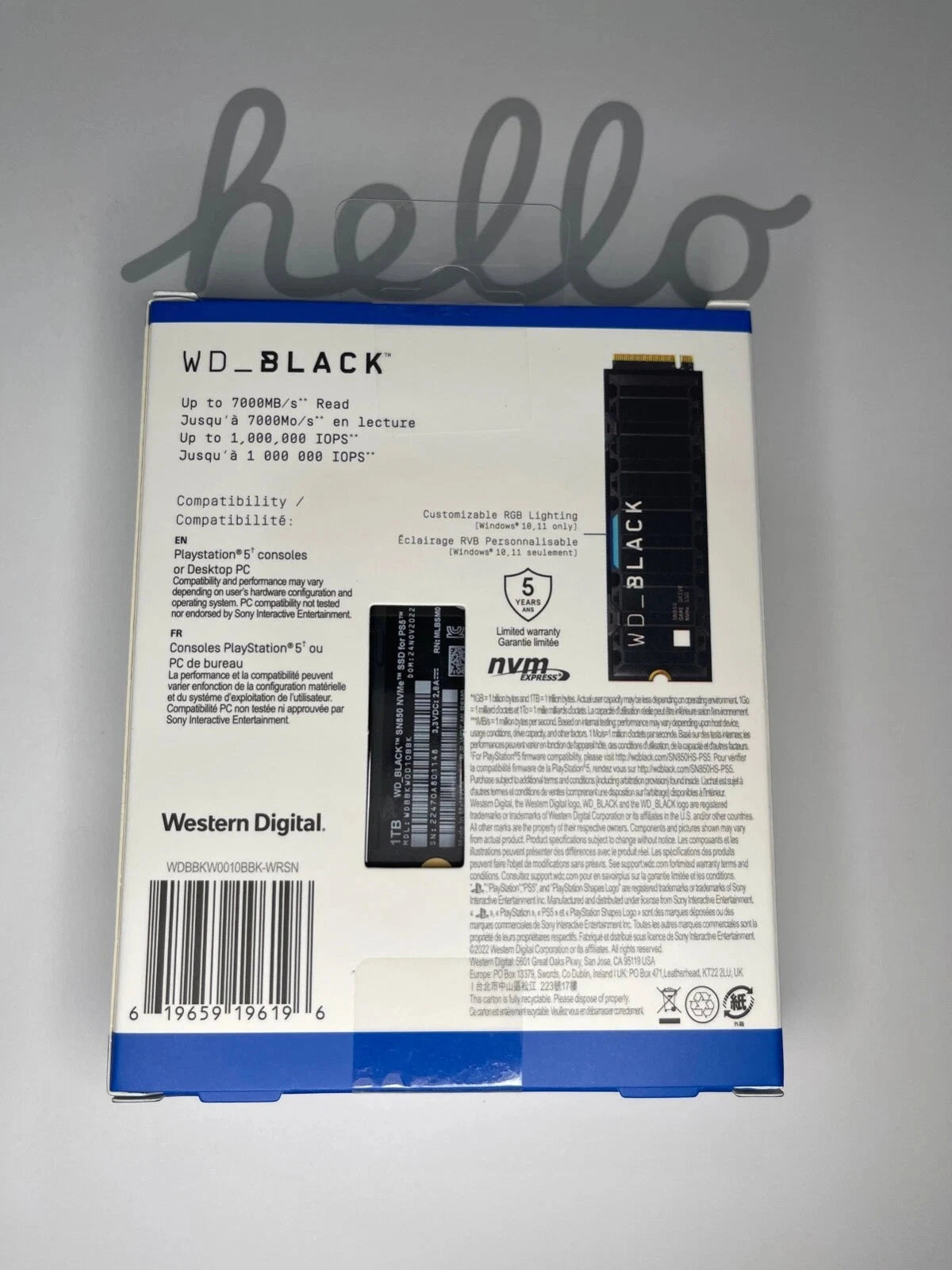 WD BLACK SN850 2 TB NVMe SSD — PCIe Gen 4 ×4 M.2 2280 with Heatsink (PS5 Ready) tmot.store