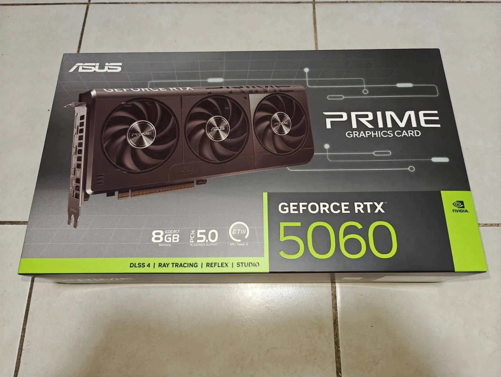 ASUS PRIME GeForce RTX 5070 Ti 16 GB GDDR7 Graphics Card (No Box – Brand New) tmot.store