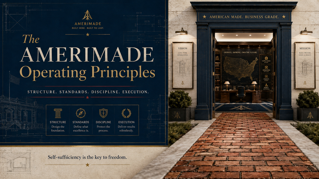 The AMERIMADE Operating Principles