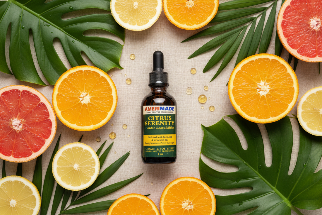 Citrus Serenity Organic Body Oil 