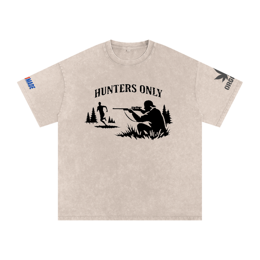 Stonewashed,Stonewashedtee,Vintagetee,Graphic,Tee,Hunters,Only,Outdoor,Streetwear,Urban,Unisex,Cotton,Crewneck