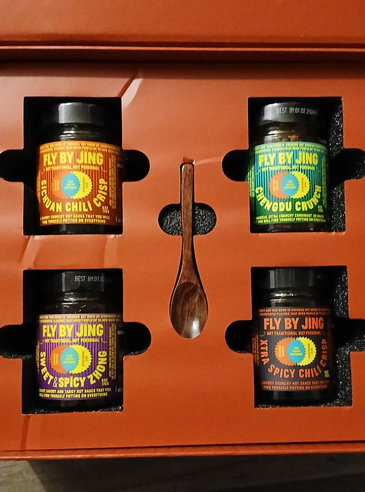 Fly By Jing Sauce Starter Gift Set from China