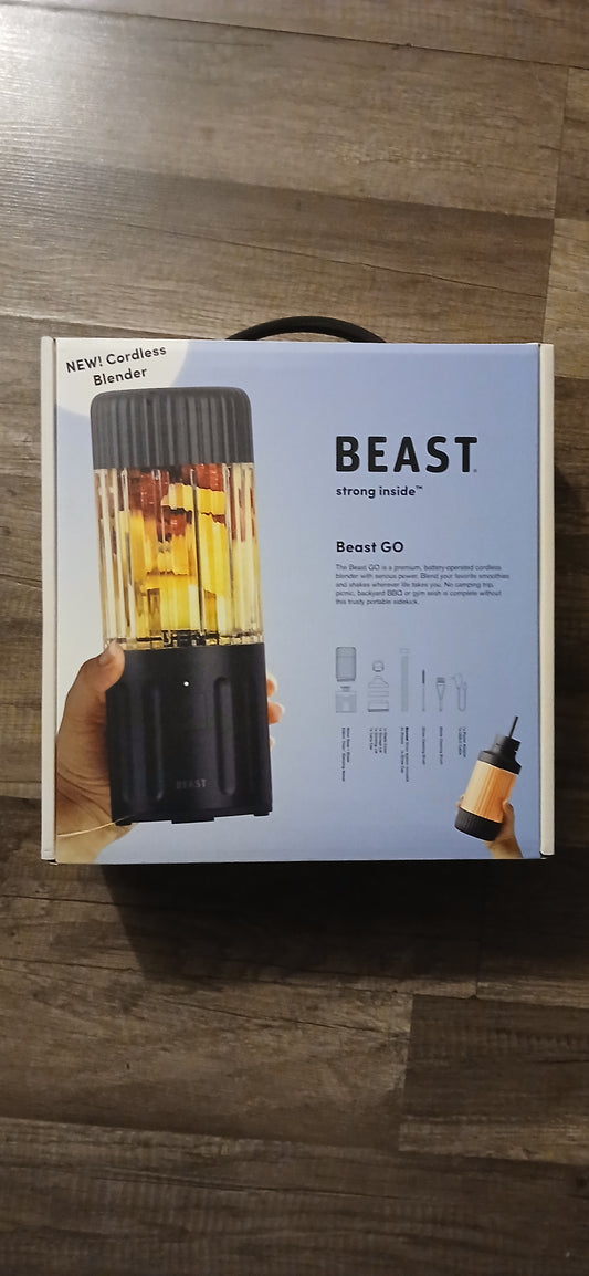 BEAST Cordless Mighty GO Blender (Carbon Black)