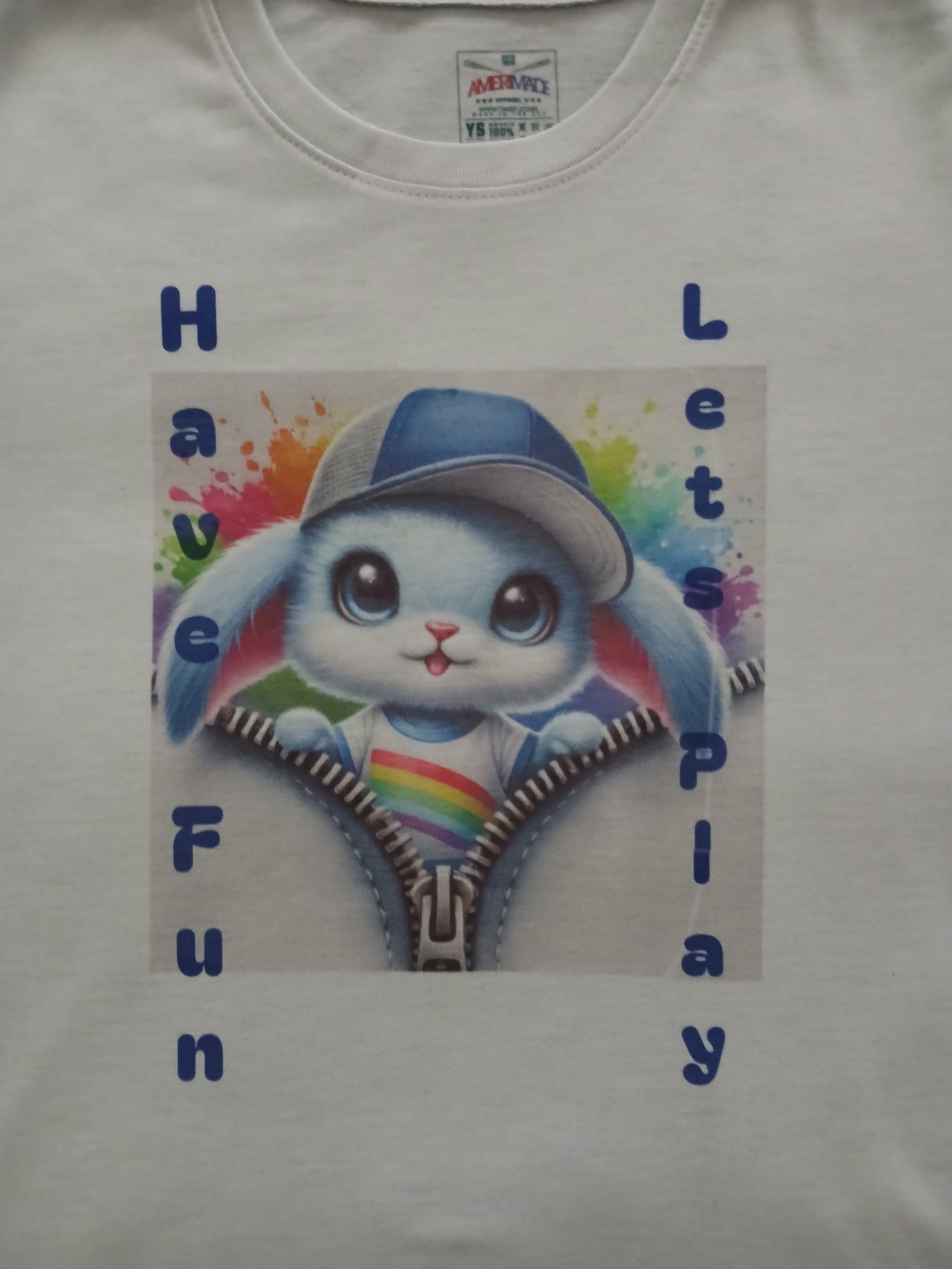 Have Fun, Let's Play! Kids T-Shirt (Youth Small Size) tmot.store