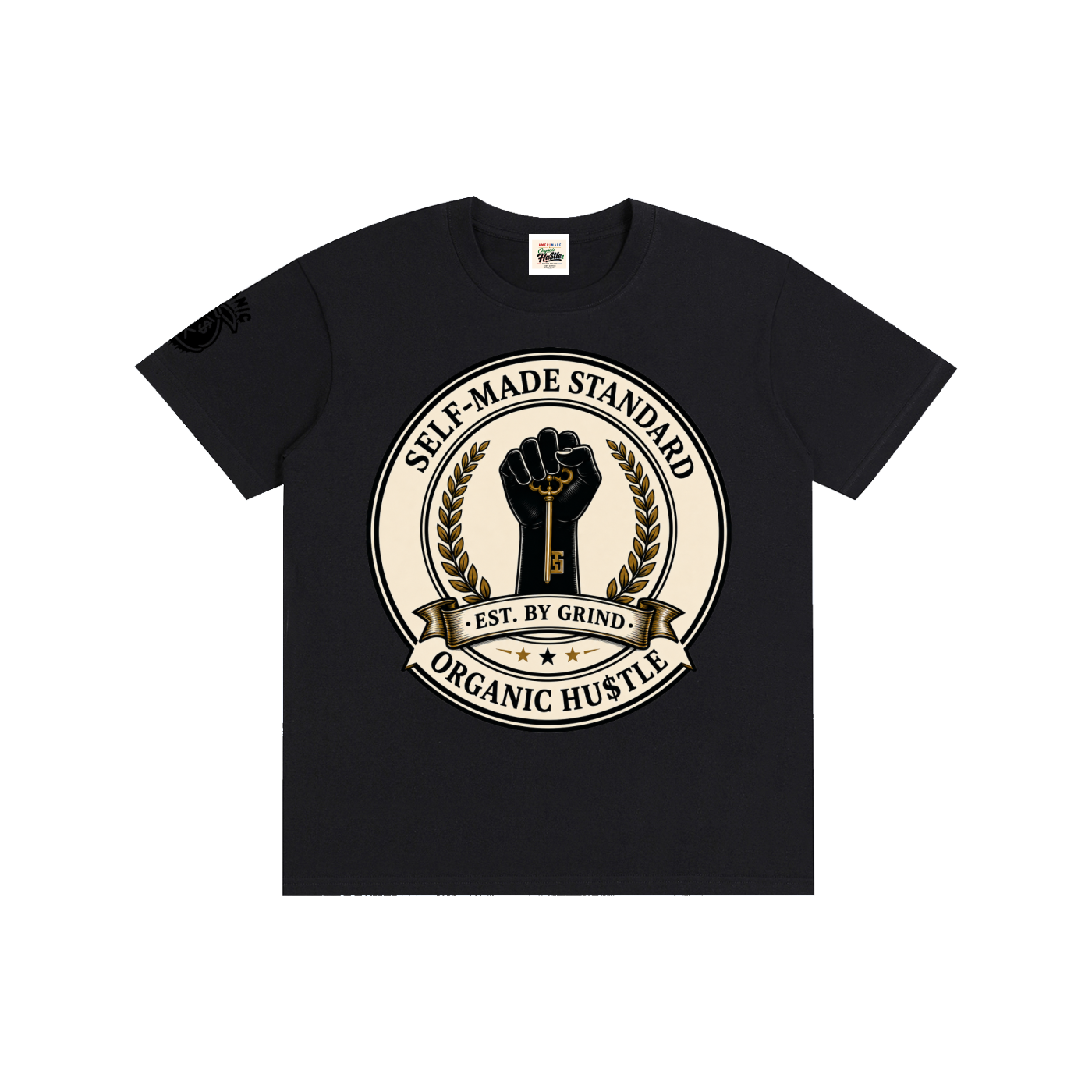 Selfmade,GraphicTee,Heavyweight,Teeshirt,Streetwear,Urbanfashion,Premium,Oversizetee,MensGraphicTee,Unisextshirt,Motivationalclothing,CrestTee,StatementTee,CasualStreetwear
