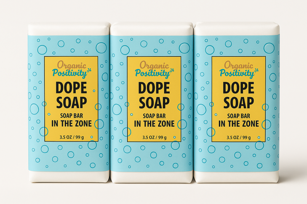 DOPE SOAP Bar "IN THE ZONE" by ORGANIC Positivity🌿 tmot.store
