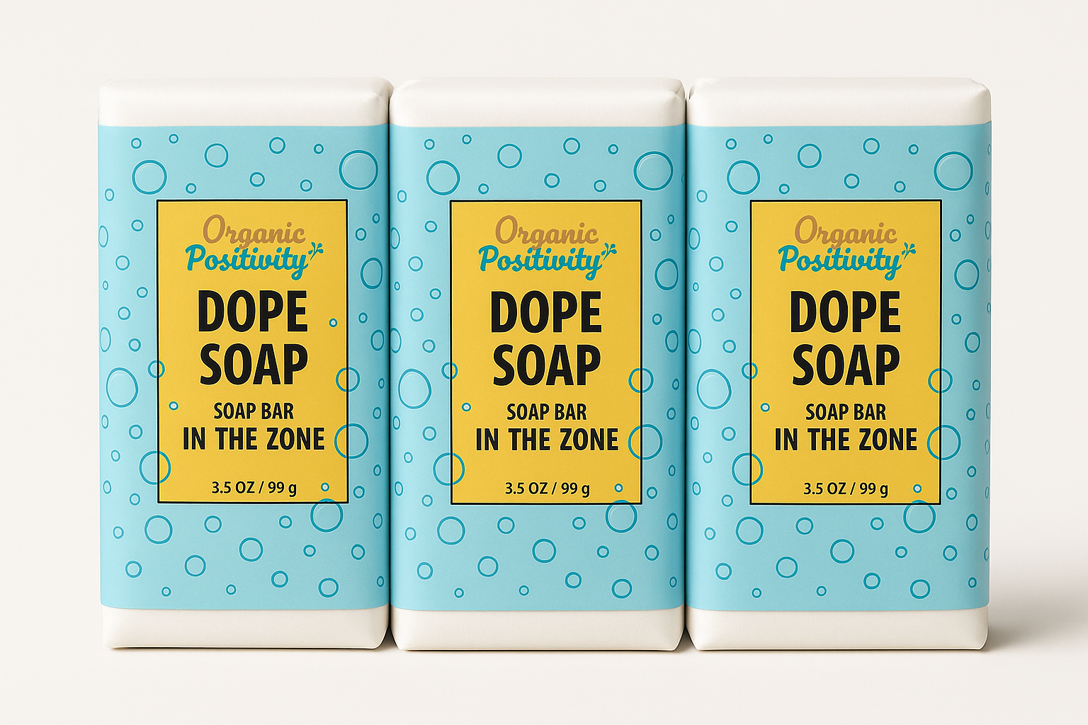 DOPE SOAP Bar "IN THE ZONE" by ORGANIC Positivity🌿 tmot.store