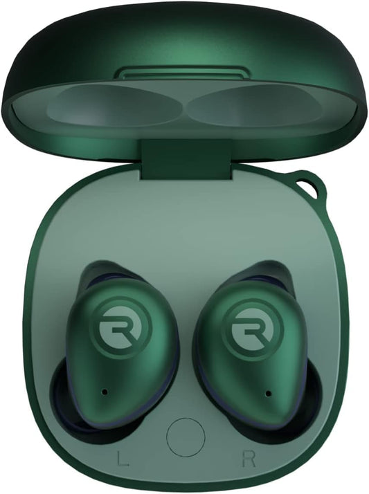 Emerald Green Raycon Fitness Wireless Earbuds — Factory-Sealed Charging Case | Complete Set w/ Accessories | No Retail Box tmot.store