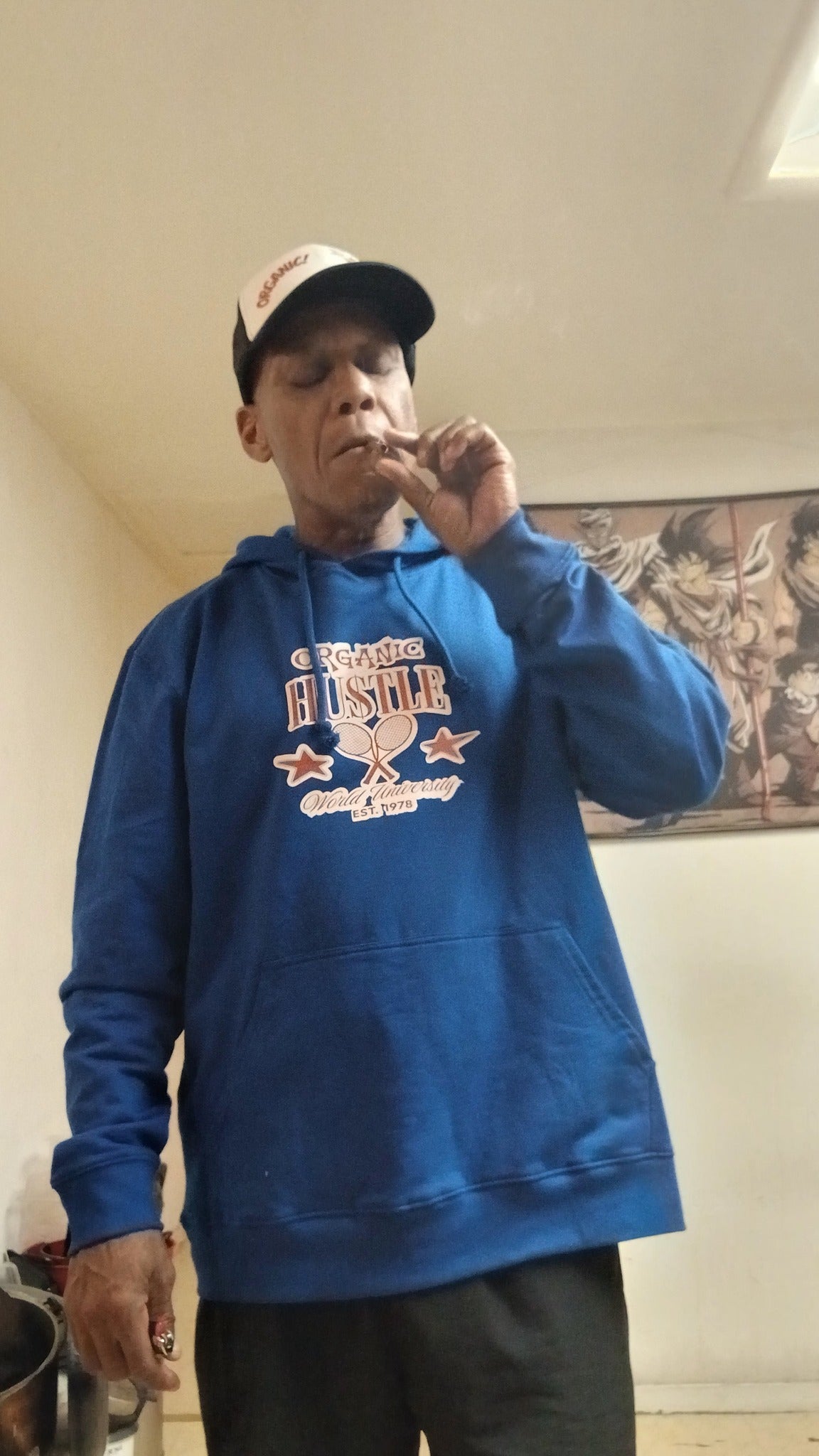 Fake Smile Hoodie - Organic Hu$tle Organic Hu$tle