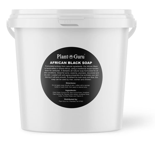 African Black Soap Paste 8-128 Ounces Bulk Wholesale - 100% Raw Pure Natural From Ghana