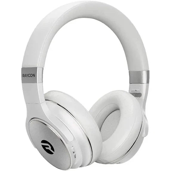 Raycon The Everyday Headphones – Bluetooth 5.0 ANC Over-Ear Wireless Headphones (White / Open Box Brand New) tmot.store