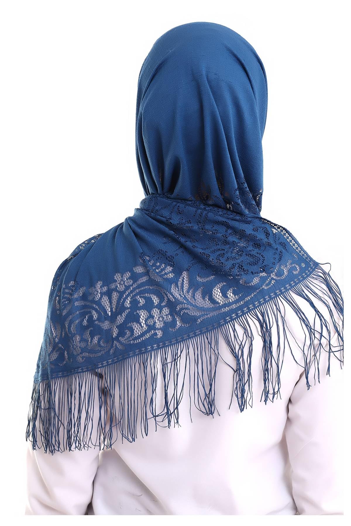 Elegant Ihvan Online Soft Shawls for Women – Luxurious Lace-Edged Design 🌿✨