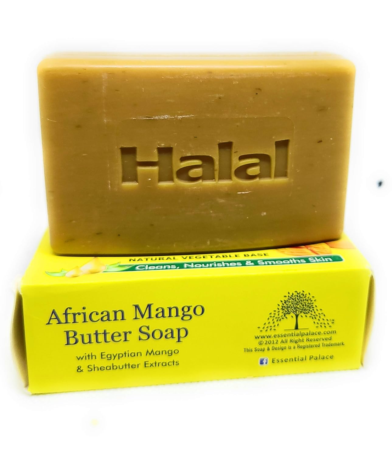 Halal African Mango butter soap 6.3oz 6 Pk