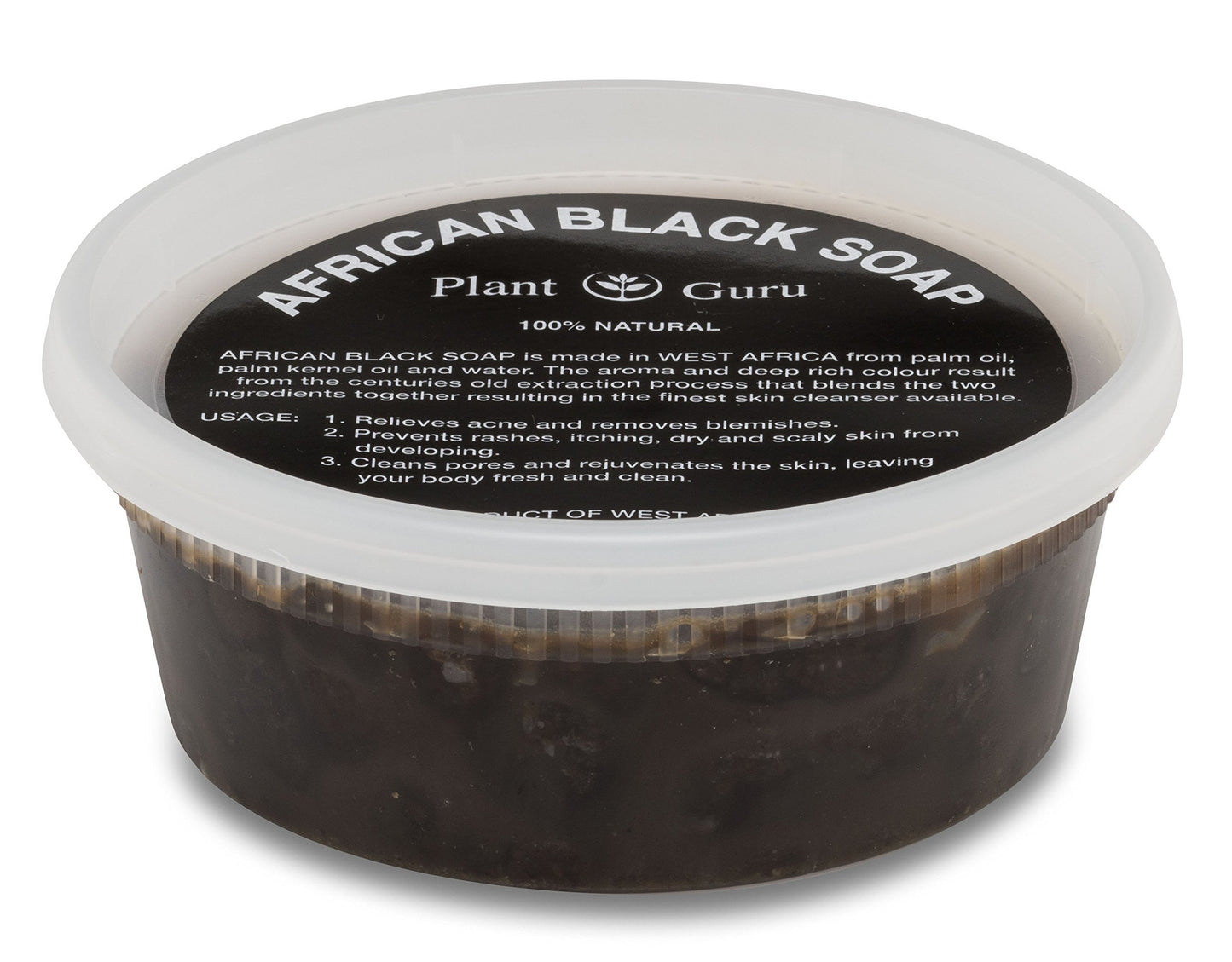 African Black Soap Paste 8-128 Ounces Bulk Wholesale - 100% Raw Pure Natural From Ghana