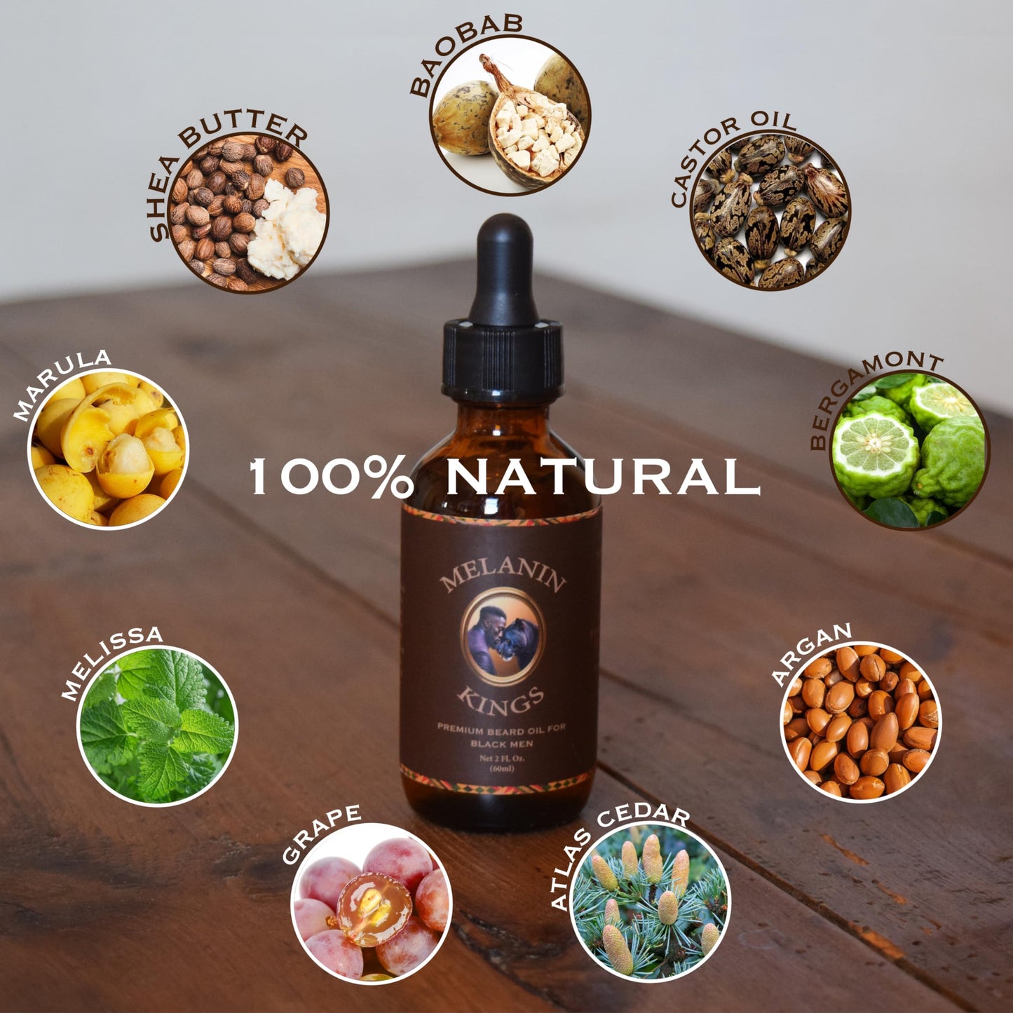 Melanin Kings Beard Oil