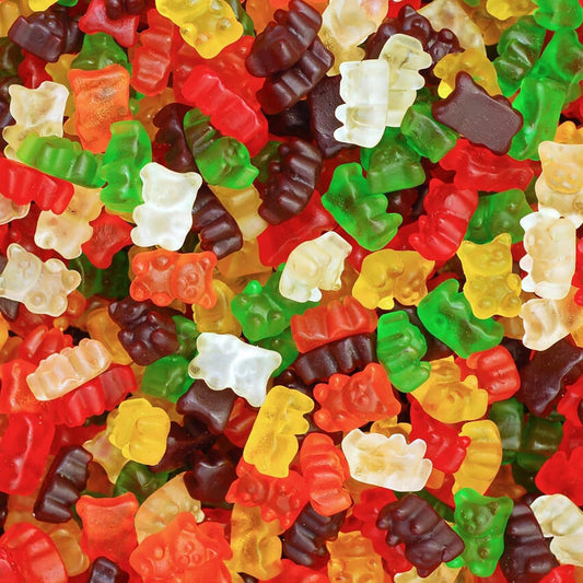 NUYAFFA Halal Gummy Bears – 5 lb Bulk Bag