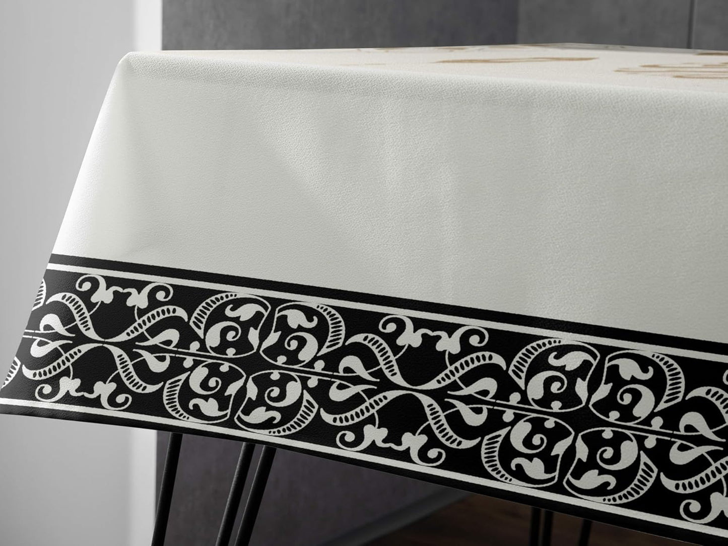 OLEEK Ramadan Tablecloth (87x51in) – Elegant 2025 Ramadan Decor