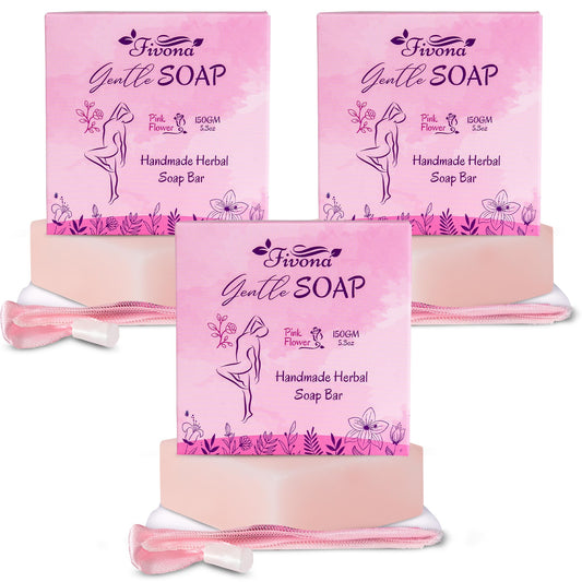 FIVONA Black Yoni Soap Herbal Bar Ideal for Feminine Wash and Whole Body