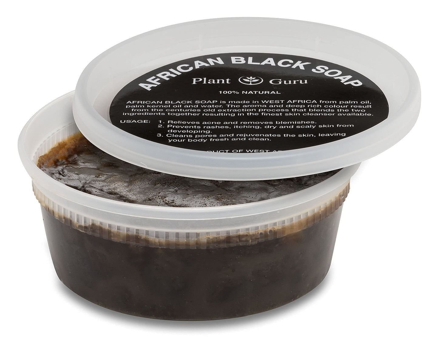 African Black Soap Paste 8-128 Ounces Bulk Wholesale - 100% Raw Pure Natural From Ghana