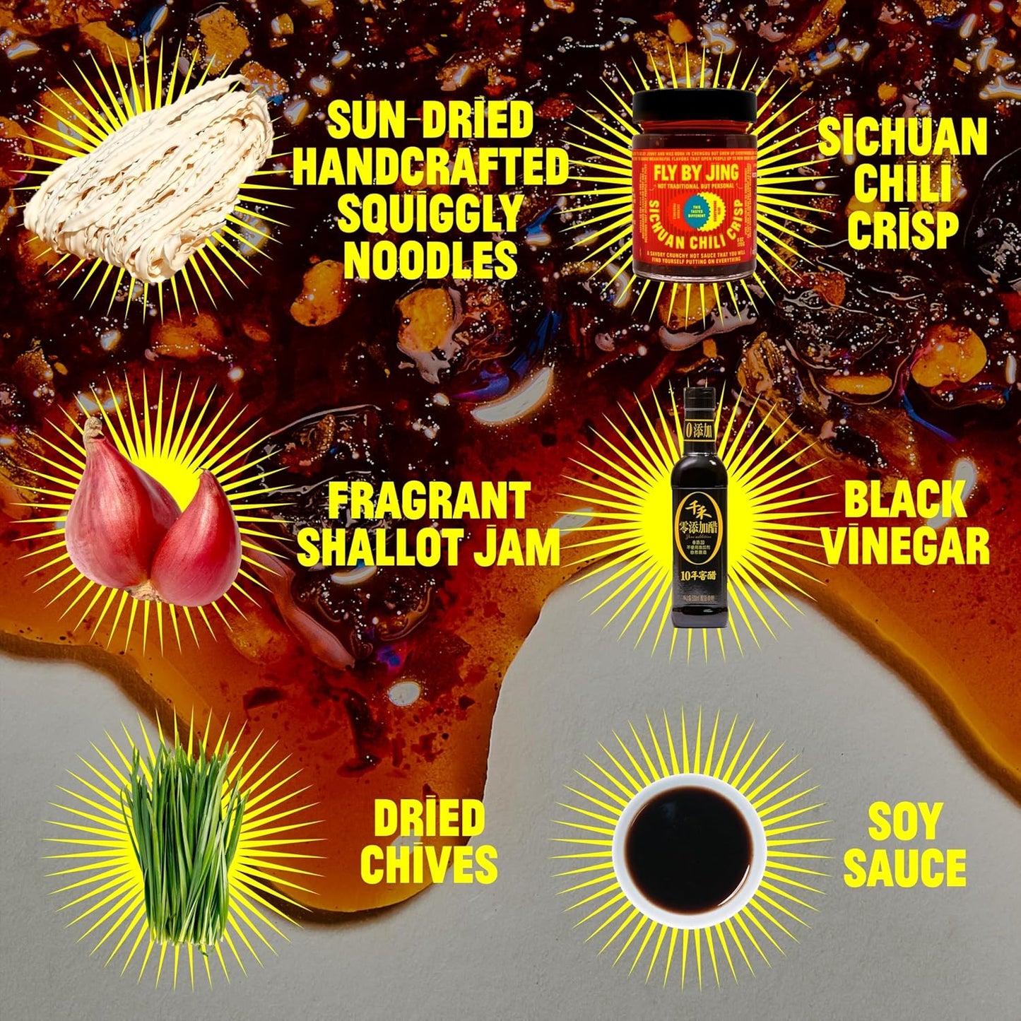 Fly By Jing Chili Crisp Noodles (Box of 6)