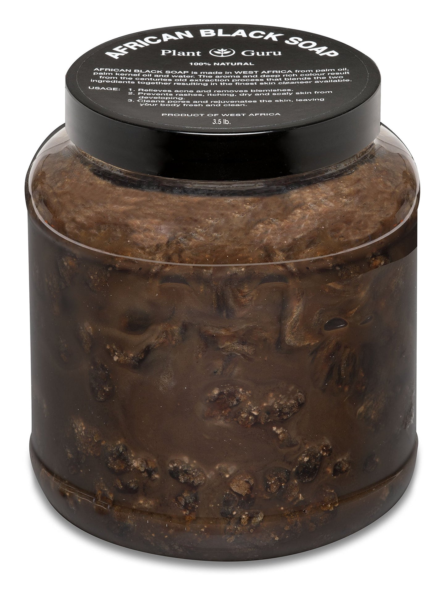African Black Soap Paste 8-128 Ounces Bulk Wholesale - 100% Raw Pure Natural From Ghana