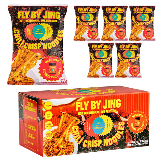 Fly By Jing Chili Crisp Noodles (Box of 6)