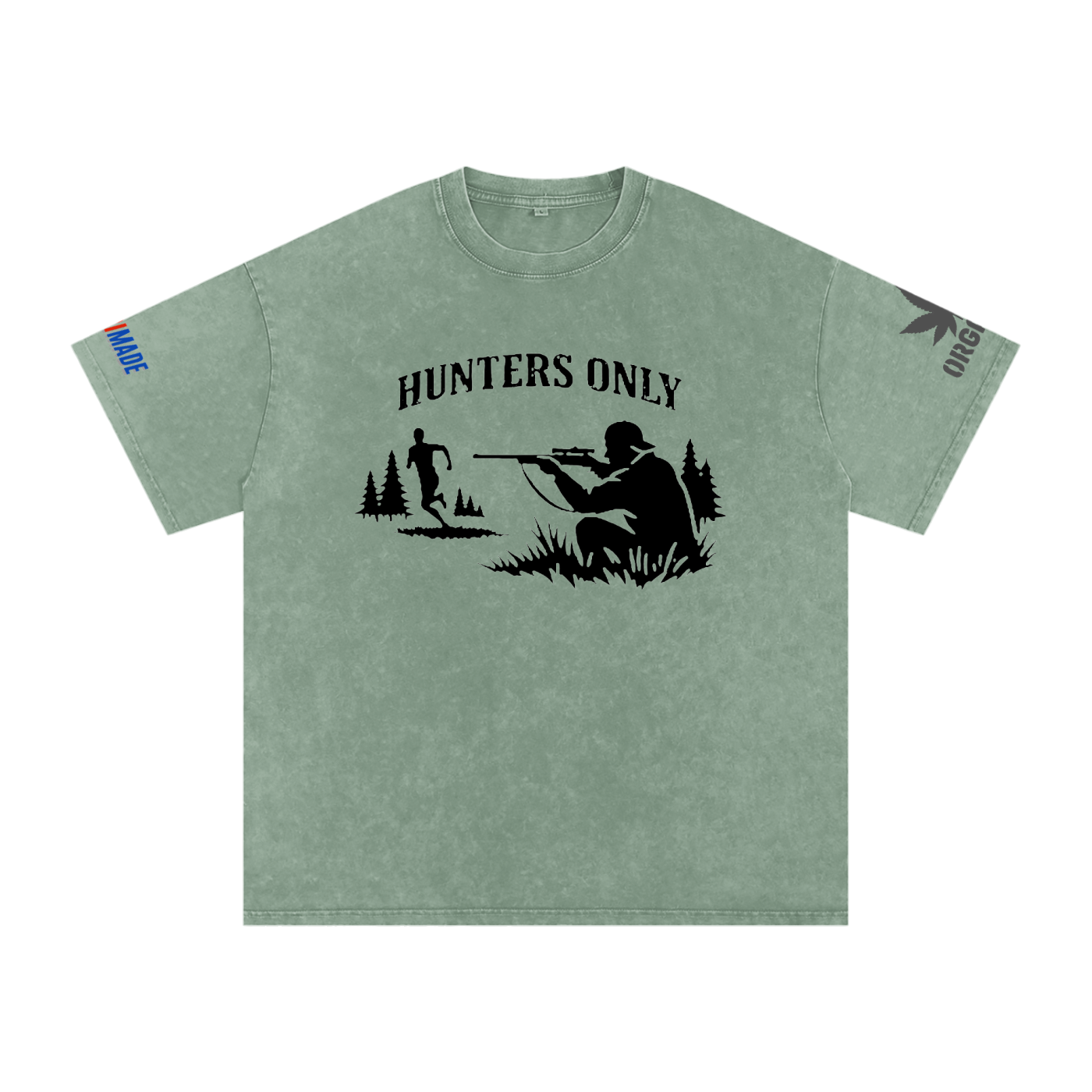 Stonewashed,Stonewashedtee,Vintagetee,Graphic,Tee,Hunters,Only,Outdoor,Streetwear,Urban,Unisex,Cotton,Crewneck