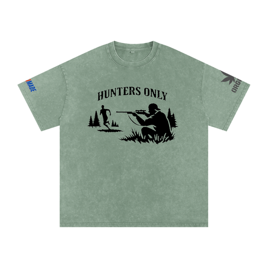 Stonewashed,Stonewashedtee,Vintagetee,Graphic,Tee,Hunters,Only,Outdoor,Streetwear,Urban,Unisex,Cotton,Crewneck