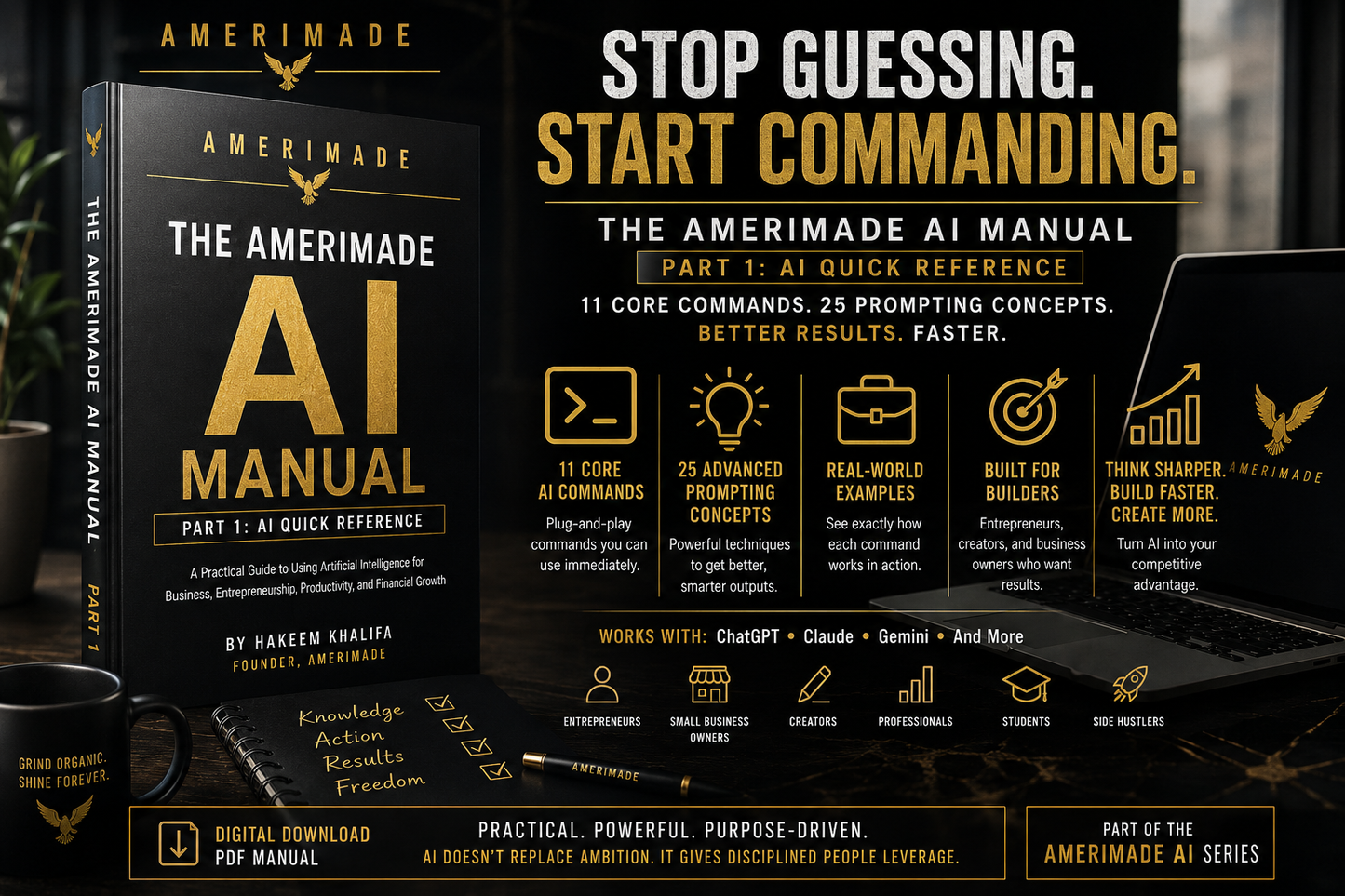 The AMERIMADE AI Manual — Part 1: AI Quick Reference