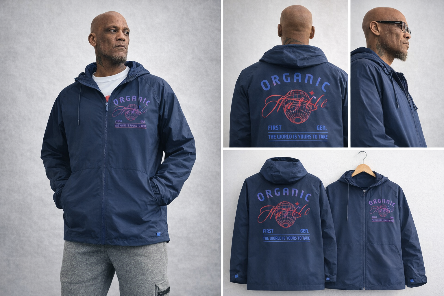 The Organic Breaker- Windbreaker Organic First Gen