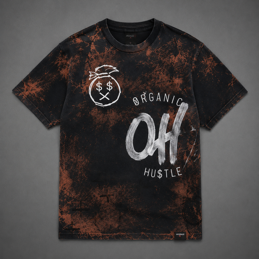 Organic Hustle — Bag Chaser 001 | One-of-One Set (Tee: L / Pants: 34x34)